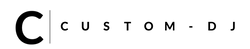 Custom DJ Company logo