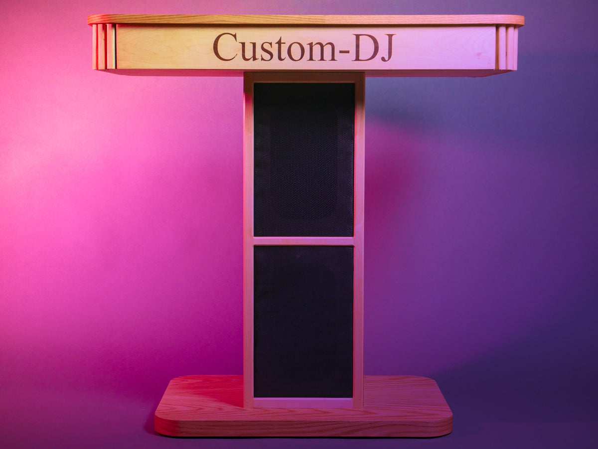 Tile Dj Table Custom DJ Tables / Booths | Custom-DJ – Custom DJ Company