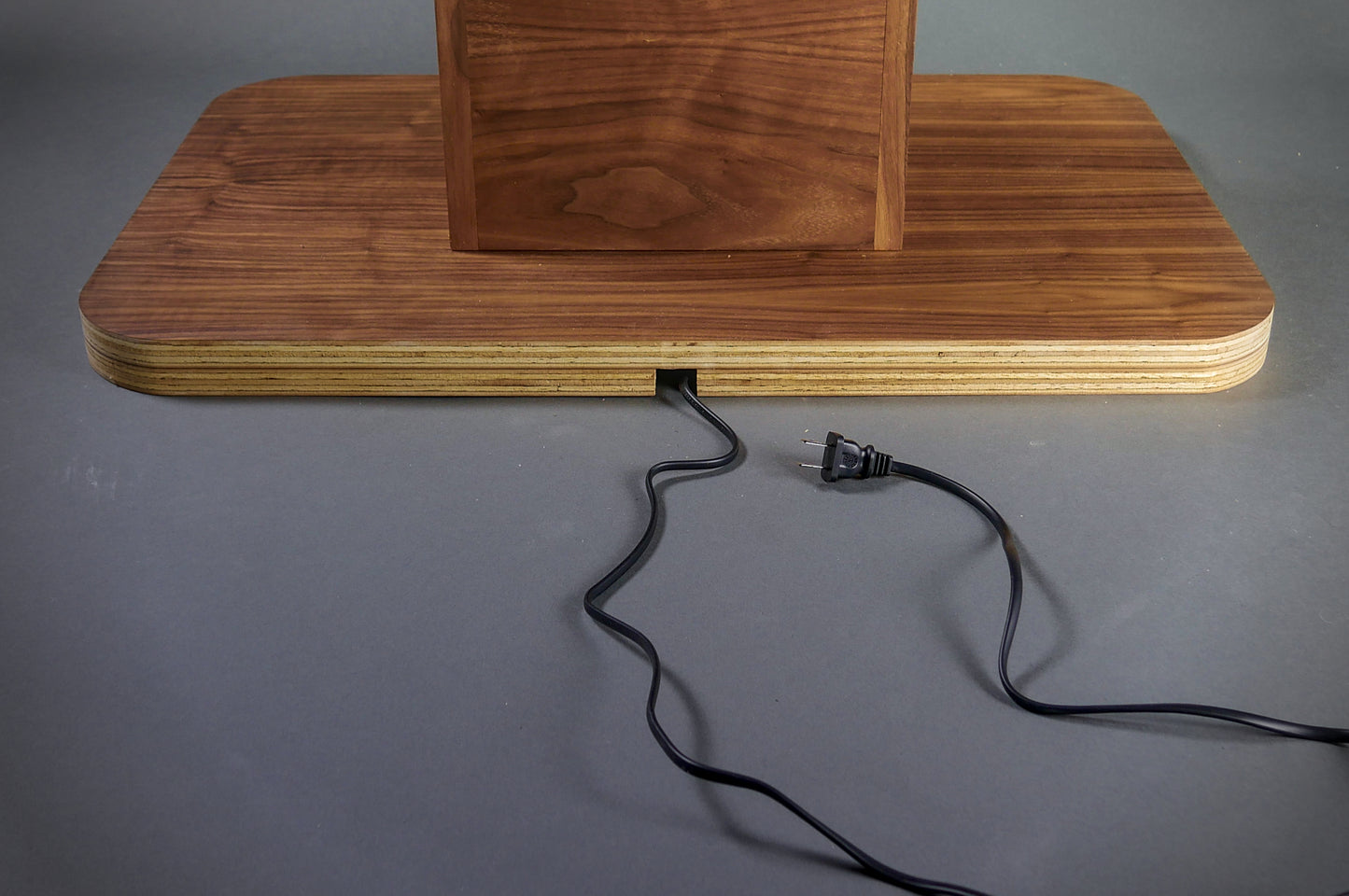 Small DJ Booth With Outlet and Built-In Speaker Design | Custom-DJ